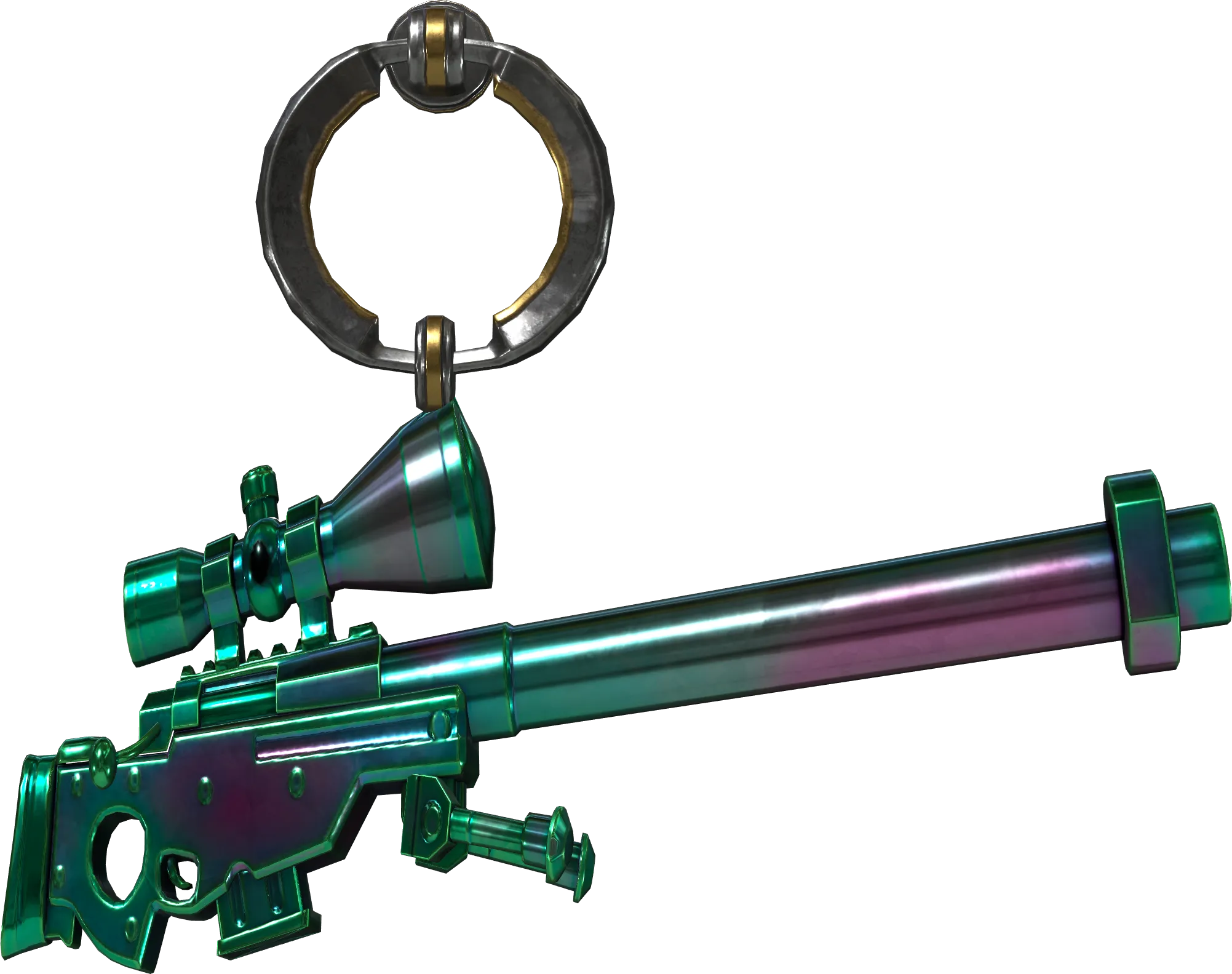 Titeenium AWP CS2 charm pattern 50000