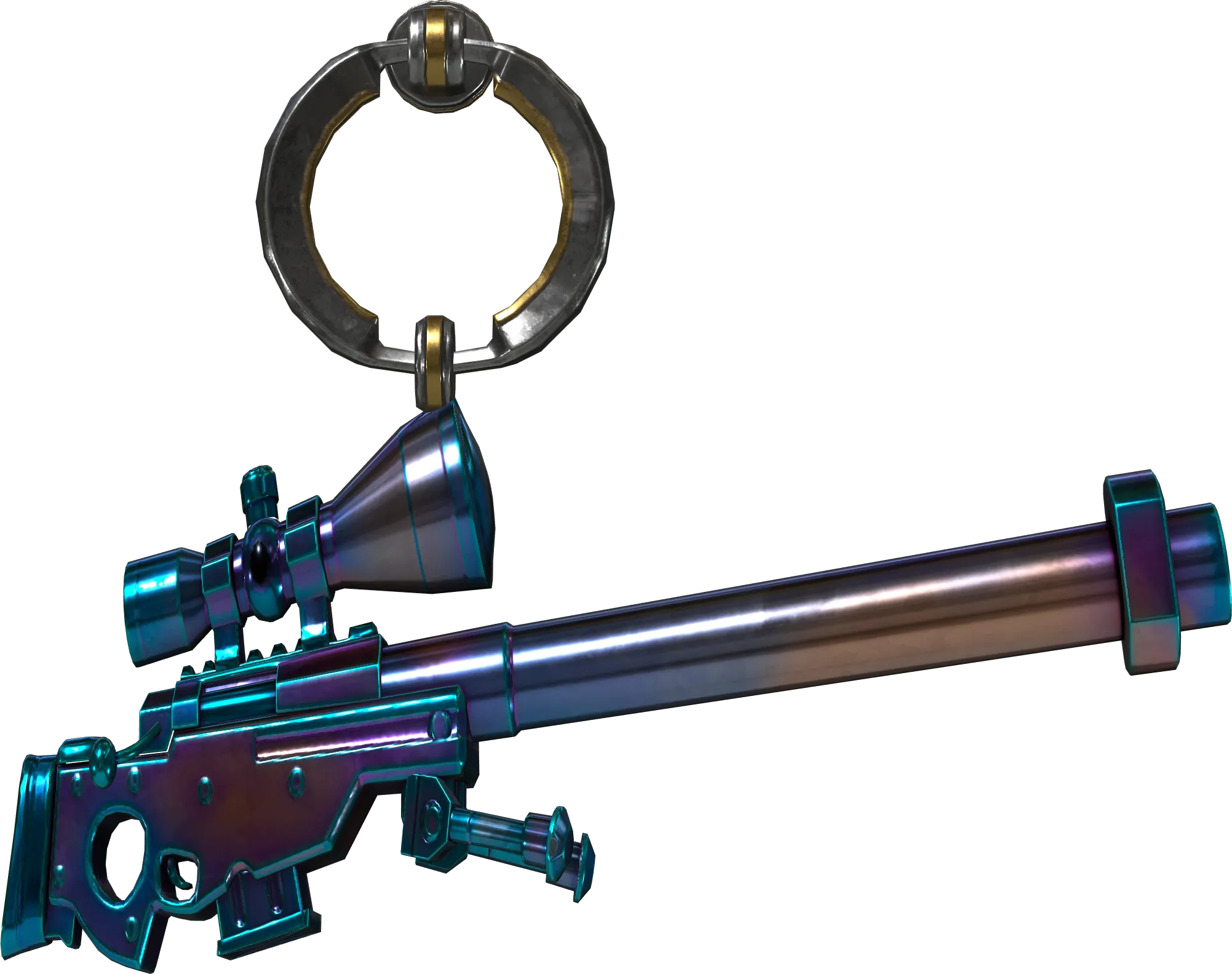 Titeenium AWP CS2 charm pattern 75000