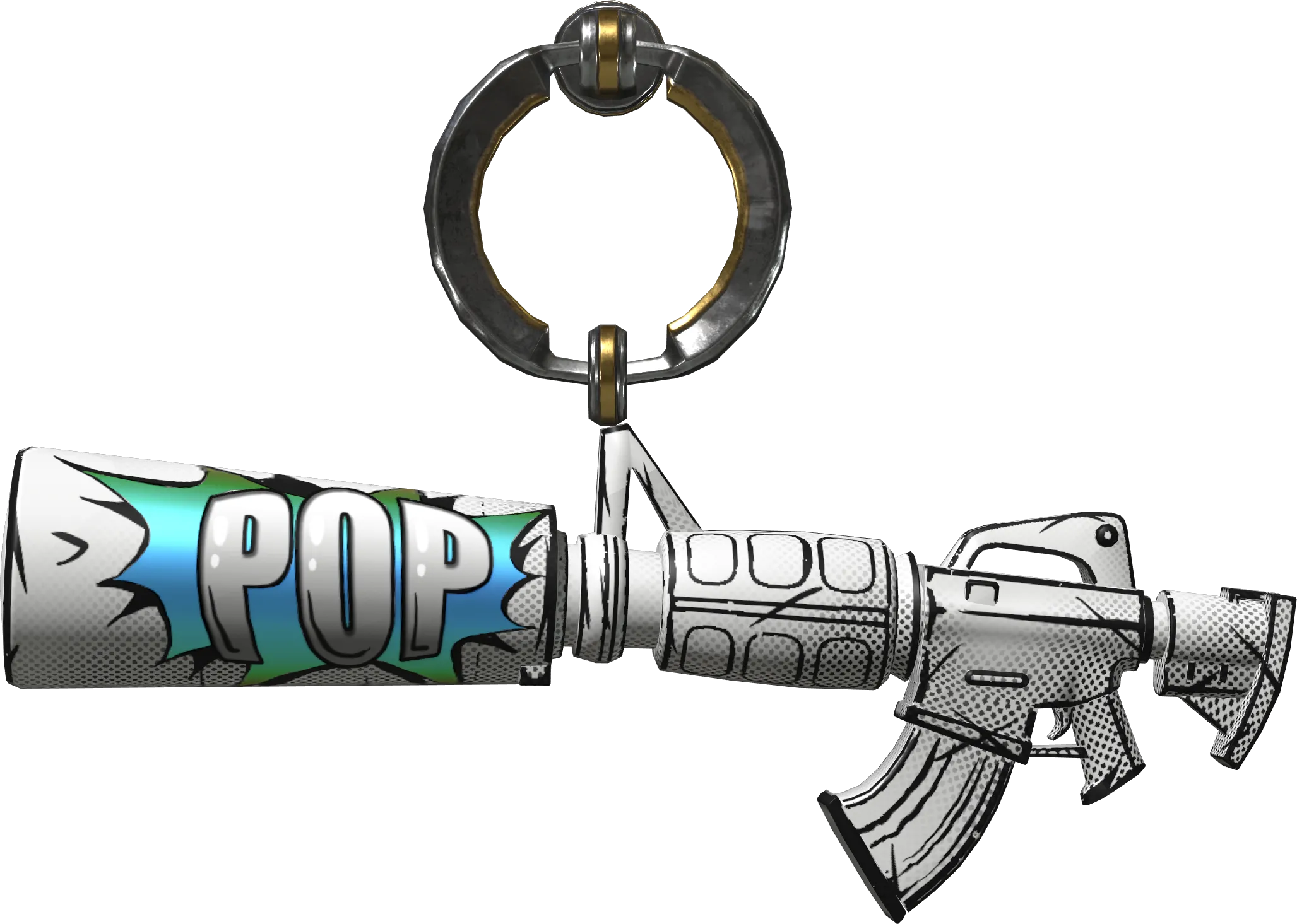 POP Art CS2 charm pattern 99999