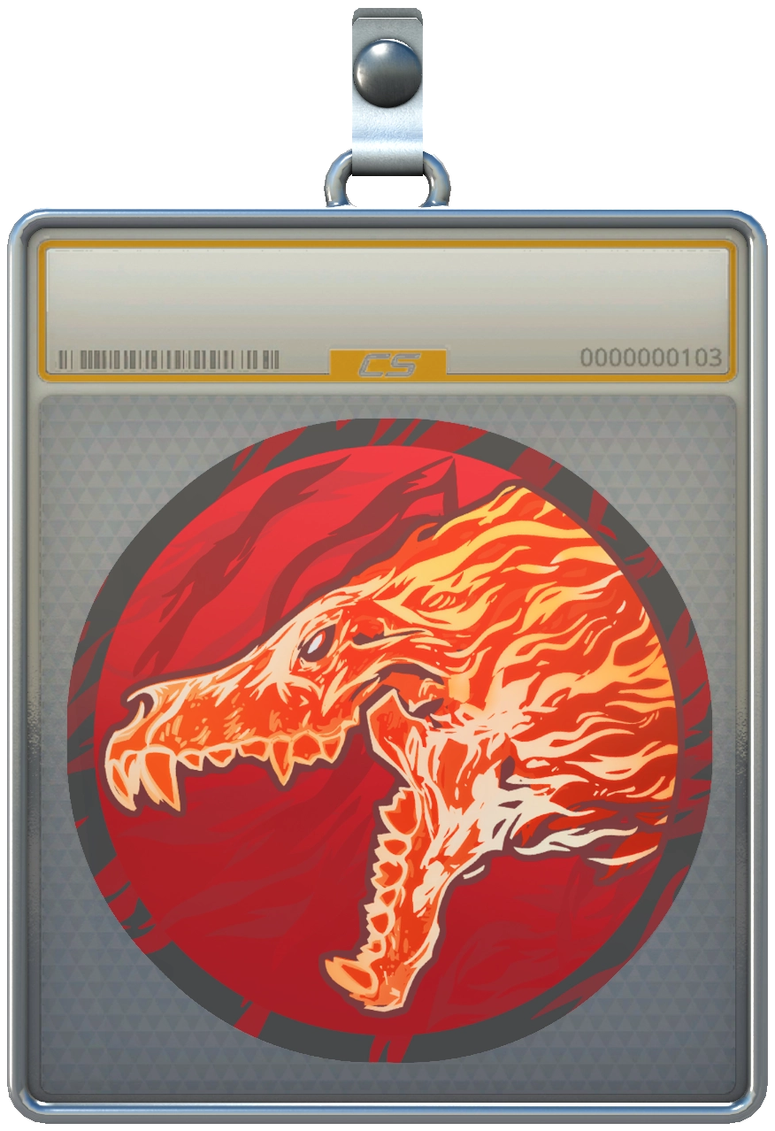 Sticker Slab CS2 charm pattern 103