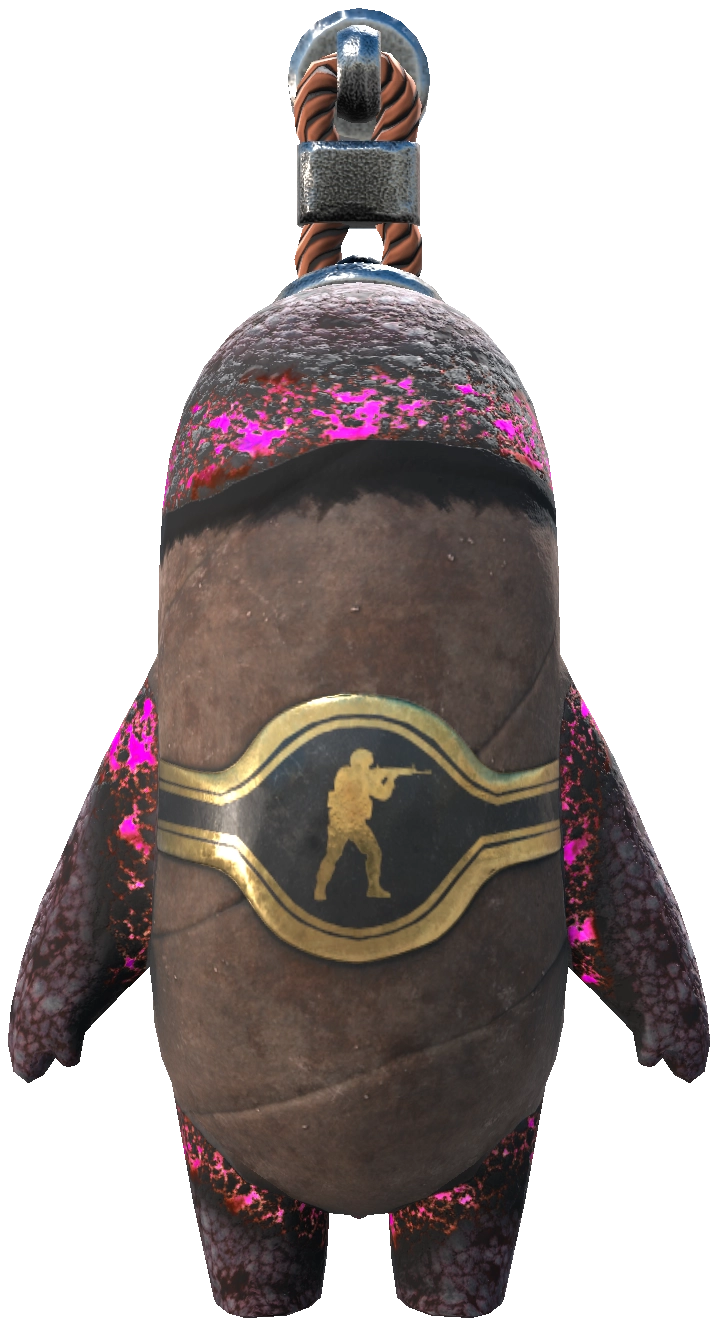 Lil' Smokey CS2 charm pattern 75000