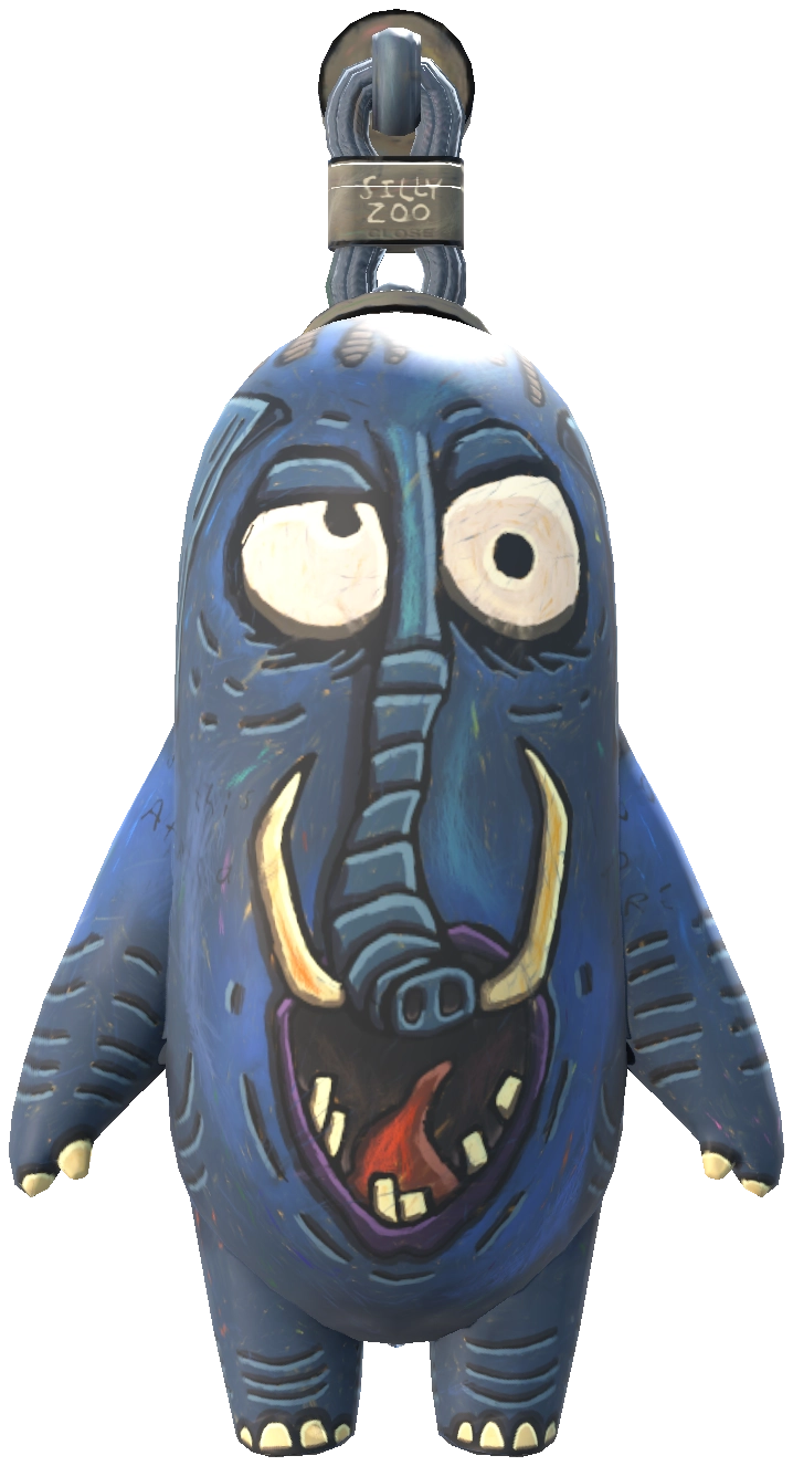 Lil' Tusk CS2 charm pattern 15000