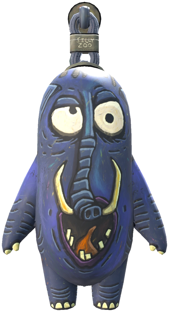 Lil' Tusk CS2 charm pattern 25000