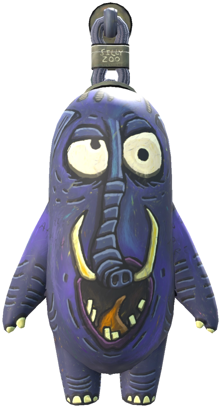 Lil' Tusk CS2 charm pattern 30000
