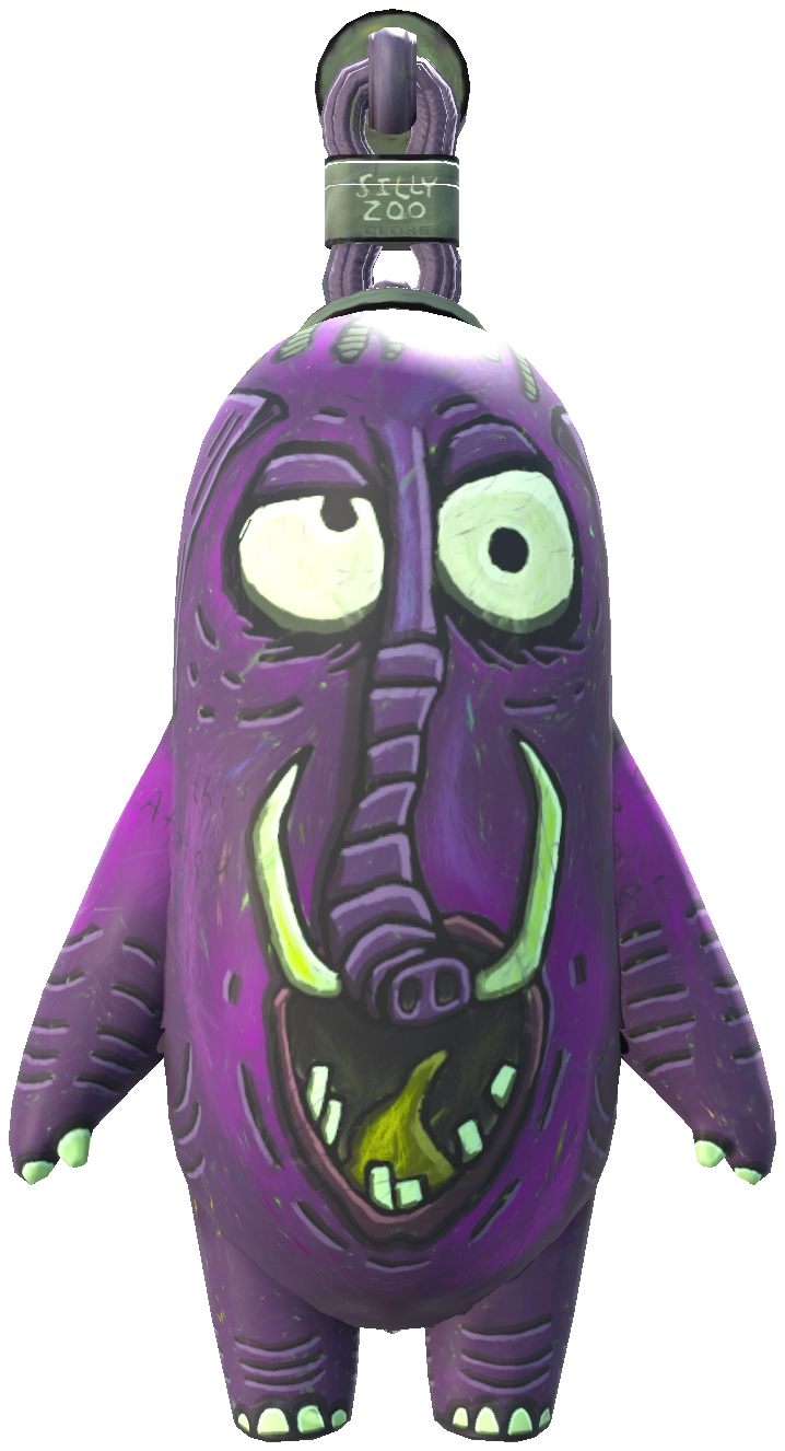 Lil' Tusk CS2 charm pattern 50000