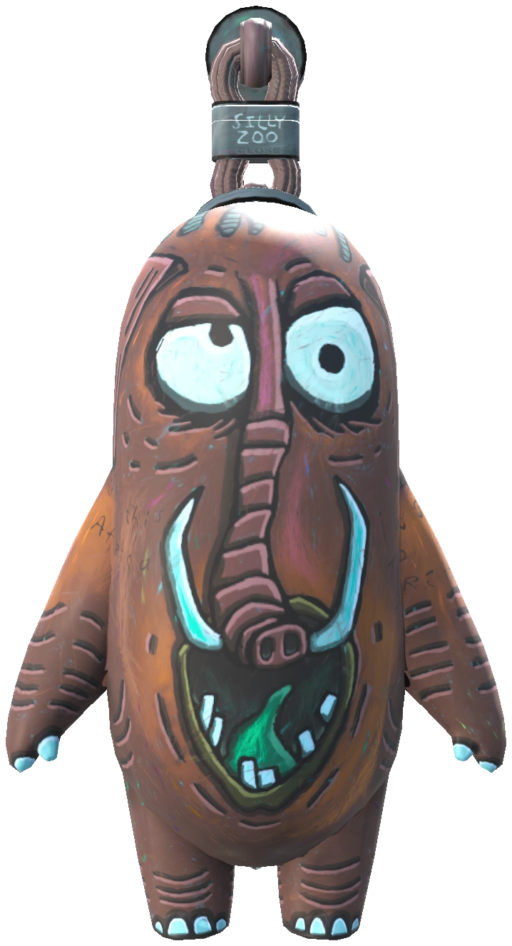 Lil' Tusk CS2 charm pattern 75000