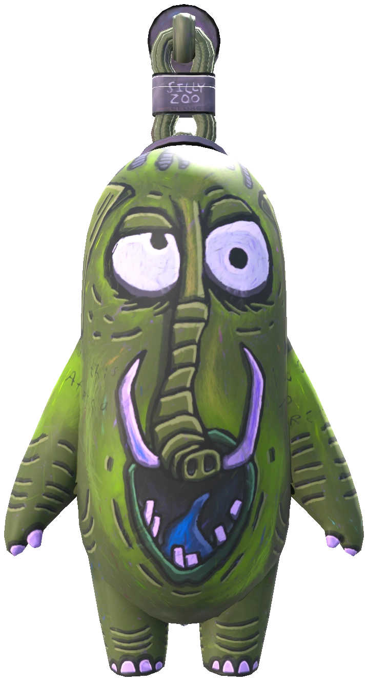 Lil' Tusk CS2 charm pattern 90000