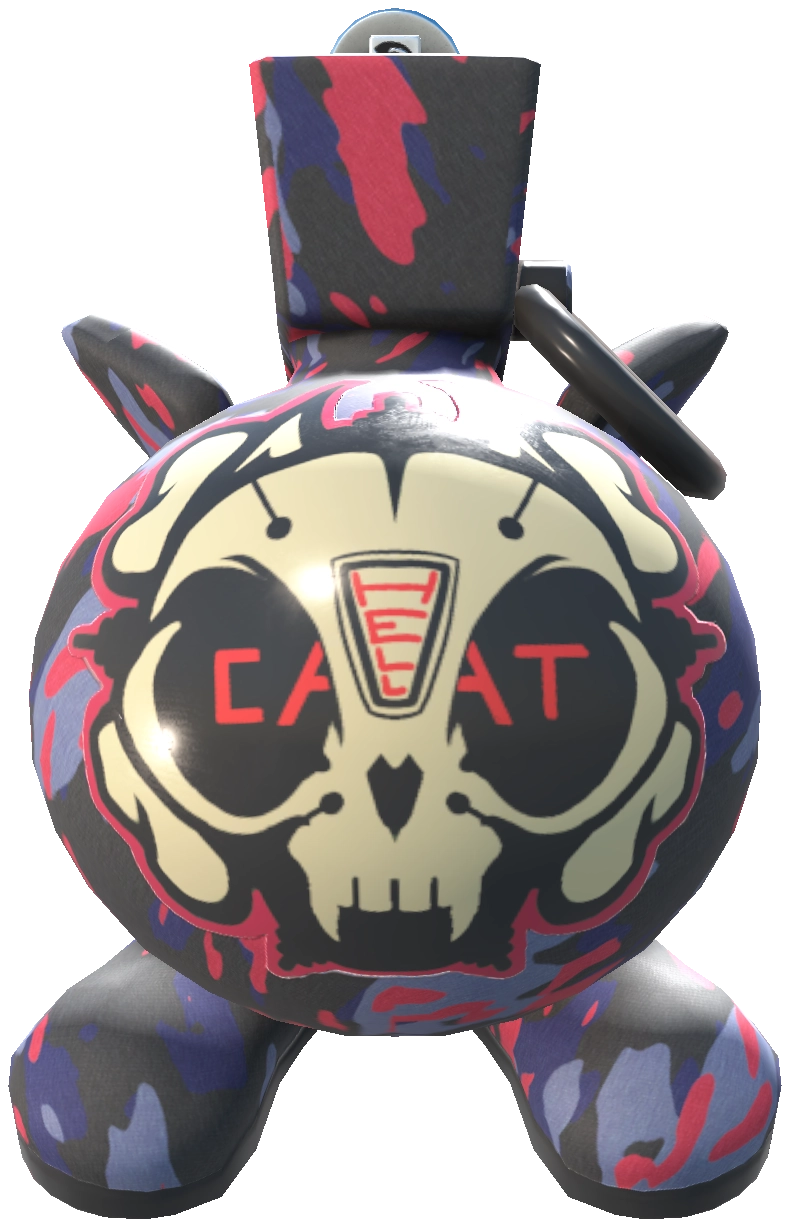 Splatter Cat CS2 charm pattern 1