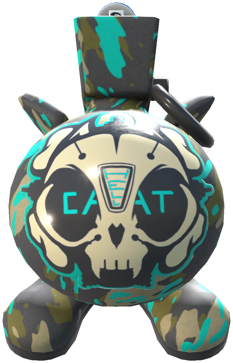 Splatter Cat CS2 charm pattern 90000