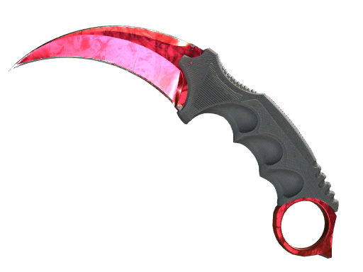 CS2 Karambit Doppler Ruby Factory New example