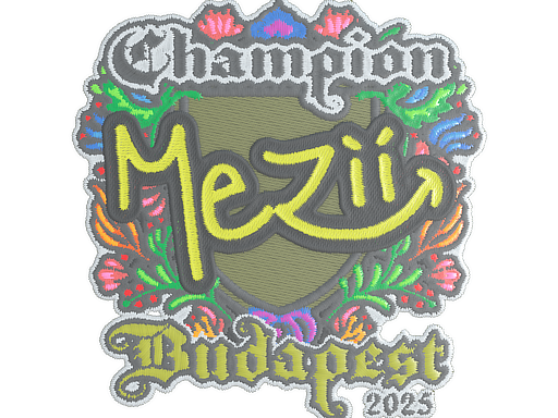 mezii (Embroidered, Champion) | Budapest 2025