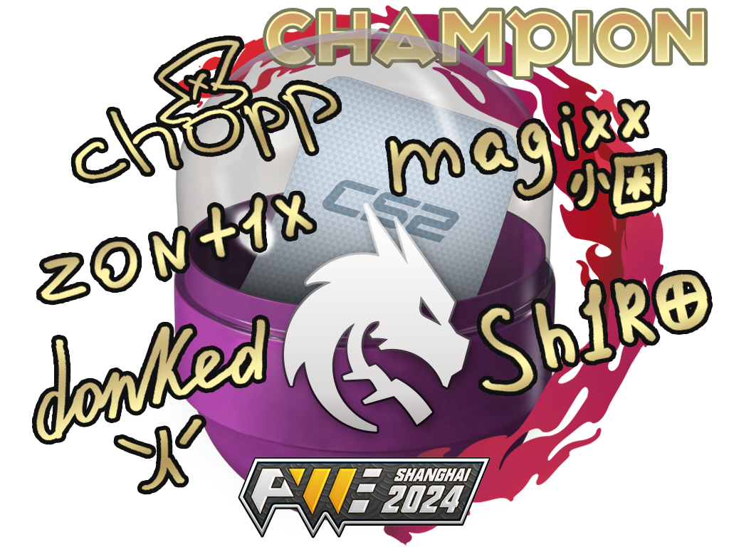 Shanghai 2024 Champions Autograph Capsule