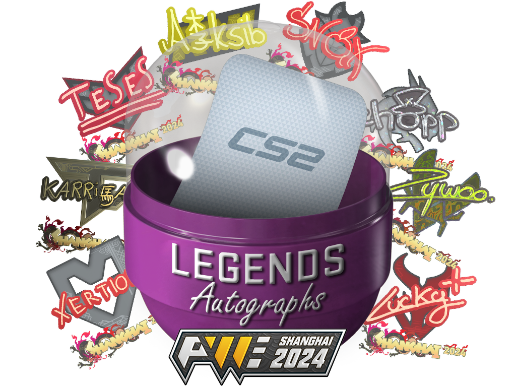 Shanghai 2024 Legends Autograph Capsule