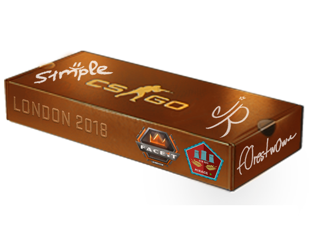 London 2018 Mirage Souvenir Package