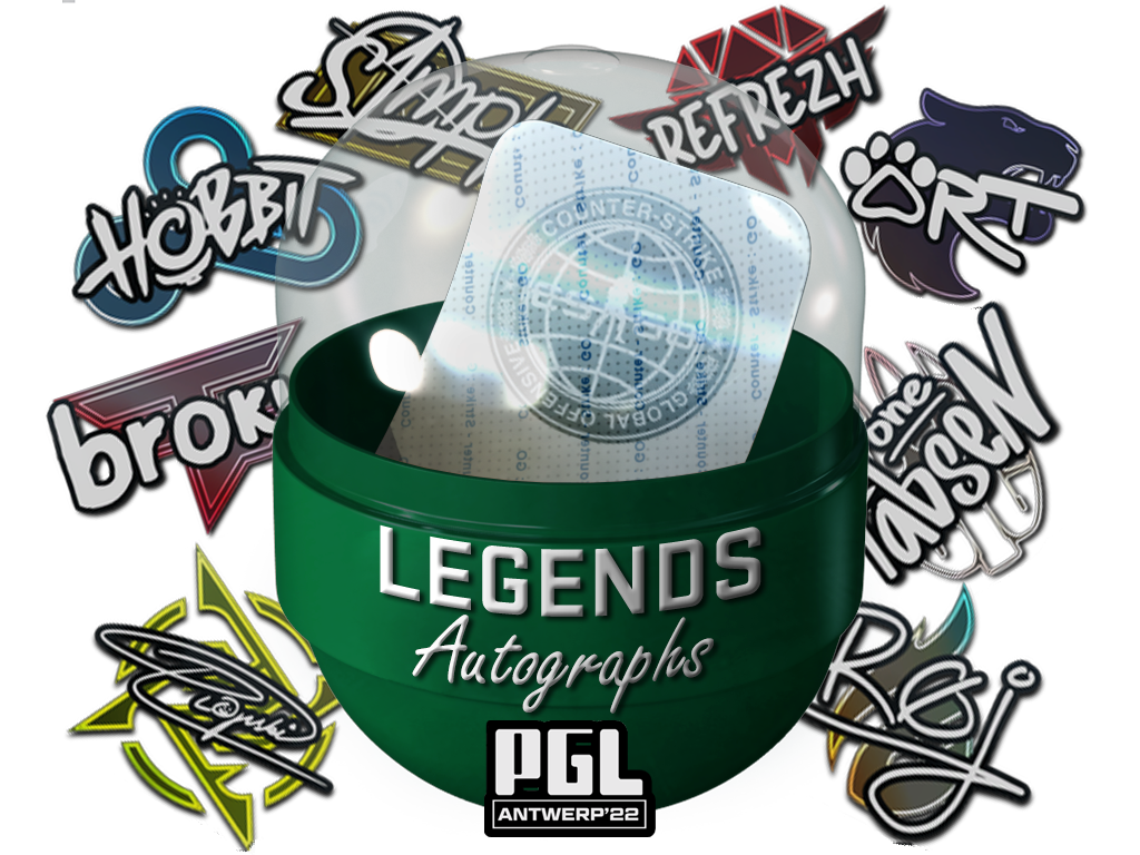Antwerp 2022 Legends Autograph Capsule