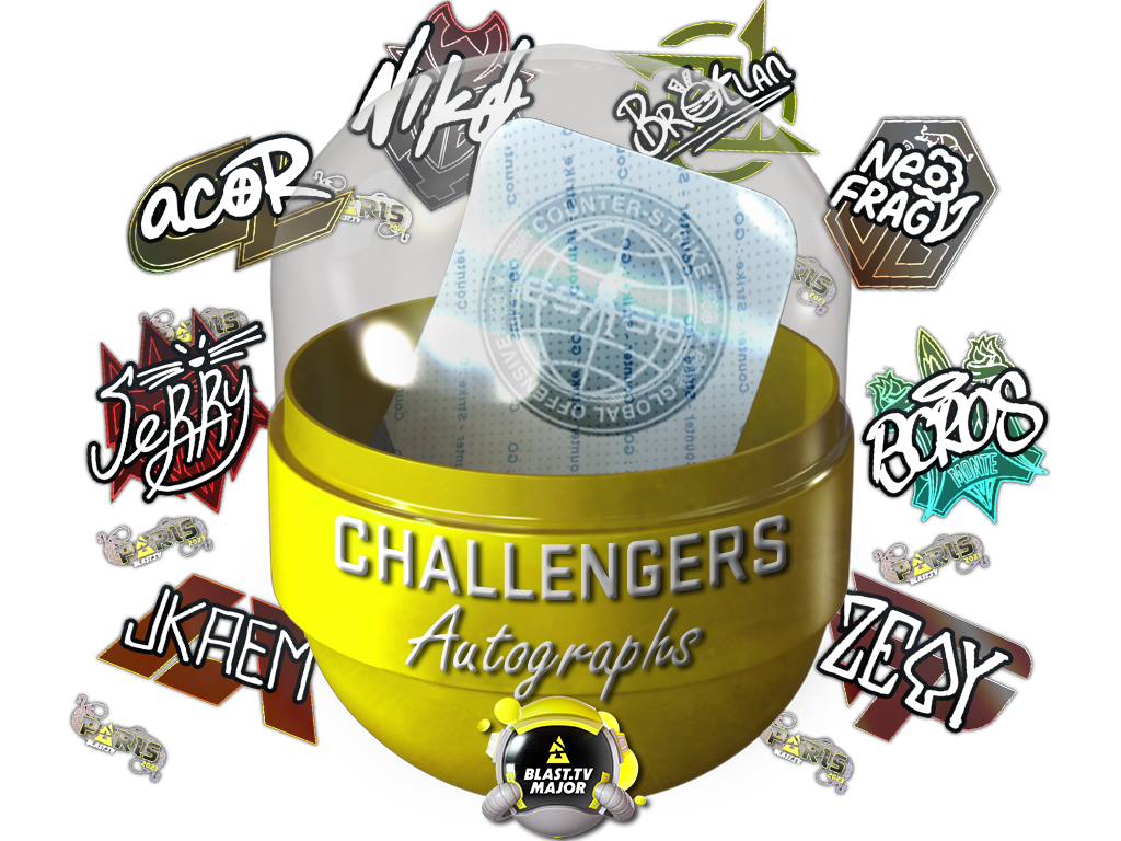 Paris 2023 Challengers Autograph Capsule